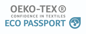 PERACTO ink technology is OEKO-TEX Eco Passport certified.